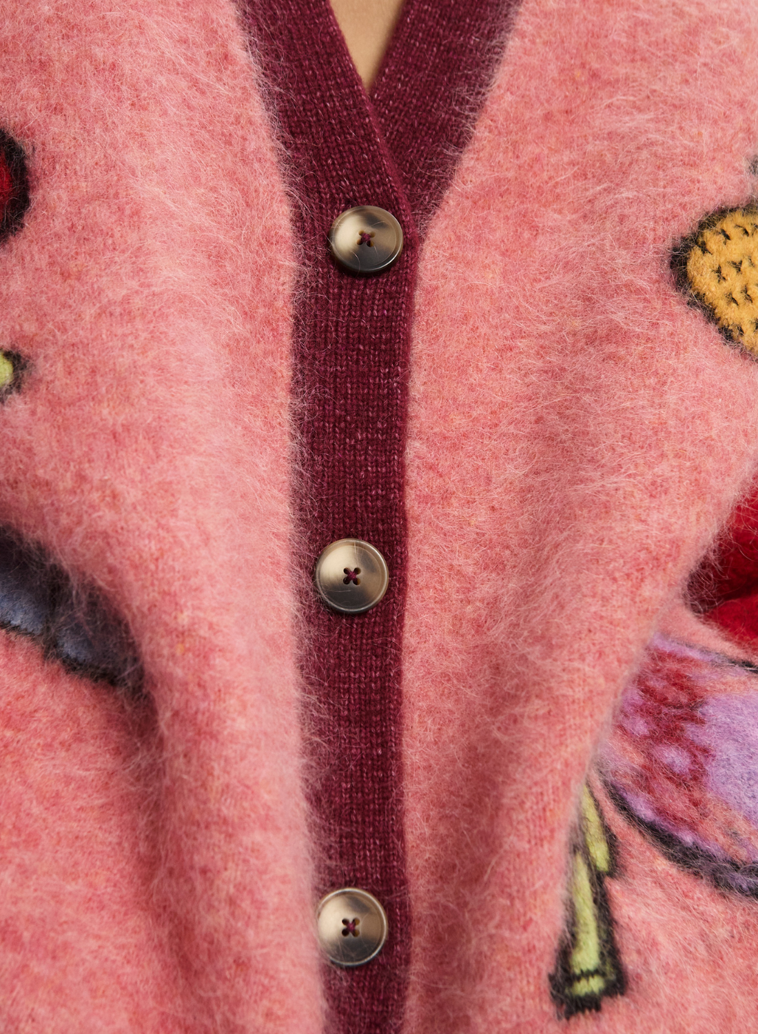 Alemais Court Cardigan in PINK