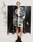 Alemais Mickey Mini Dress in NAVY