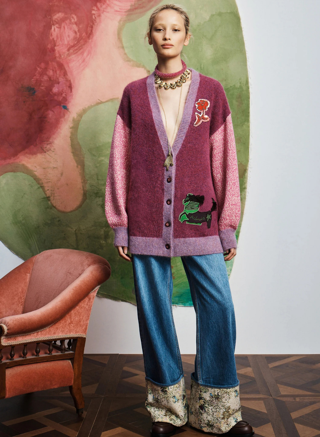 Alemais Mlak Cardigan