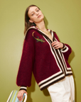 Alemais Mokshini Zip Up Cardigan