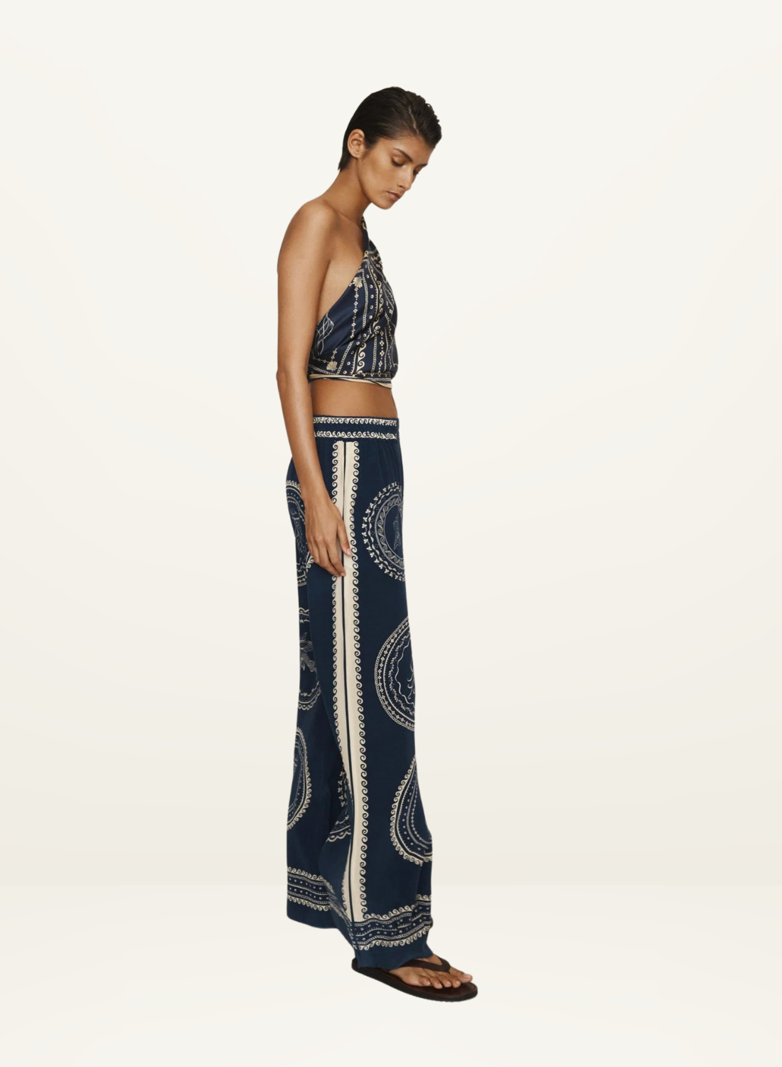 Alemais Oceane Silk Pant