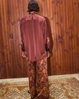 Alemais Seraphina Silk Shirt in MULTI