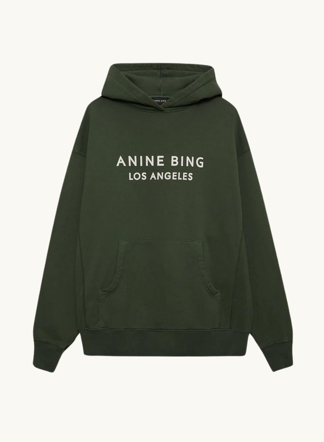 Anine Bing Alto Hoodie in DARK OLIVE-Anine Bing-Frolic Girls