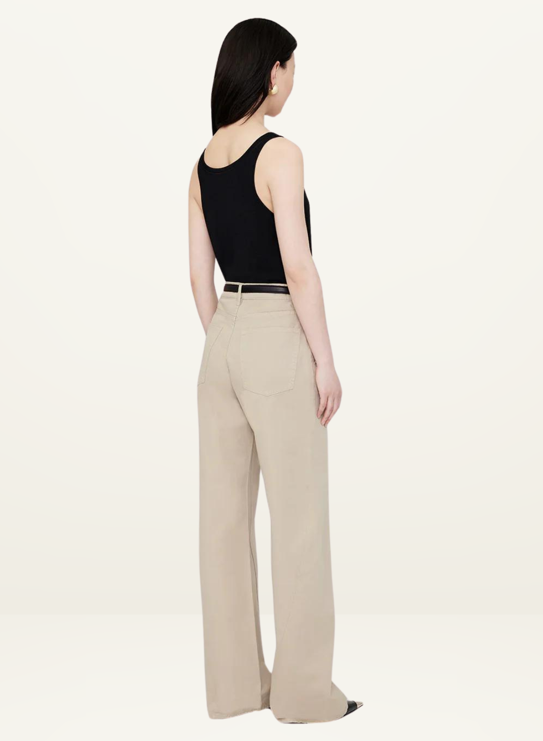 Briley Pant in OATMEAL Anine Bing-Anine Bing-Frolic Girls