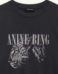 Anine Bing Cohen Tee in Washed Black