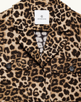 Anine Bing Flynn Jacket in Leopard