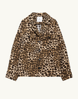 Anine Bing Flynn Jacket in Leopard