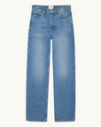 Anine Bing Gavin 1990 Long Jean ATLANTIC BLUE