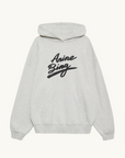 Anine Bing Harvey Sweatshirt Signature in HEATHER GREY