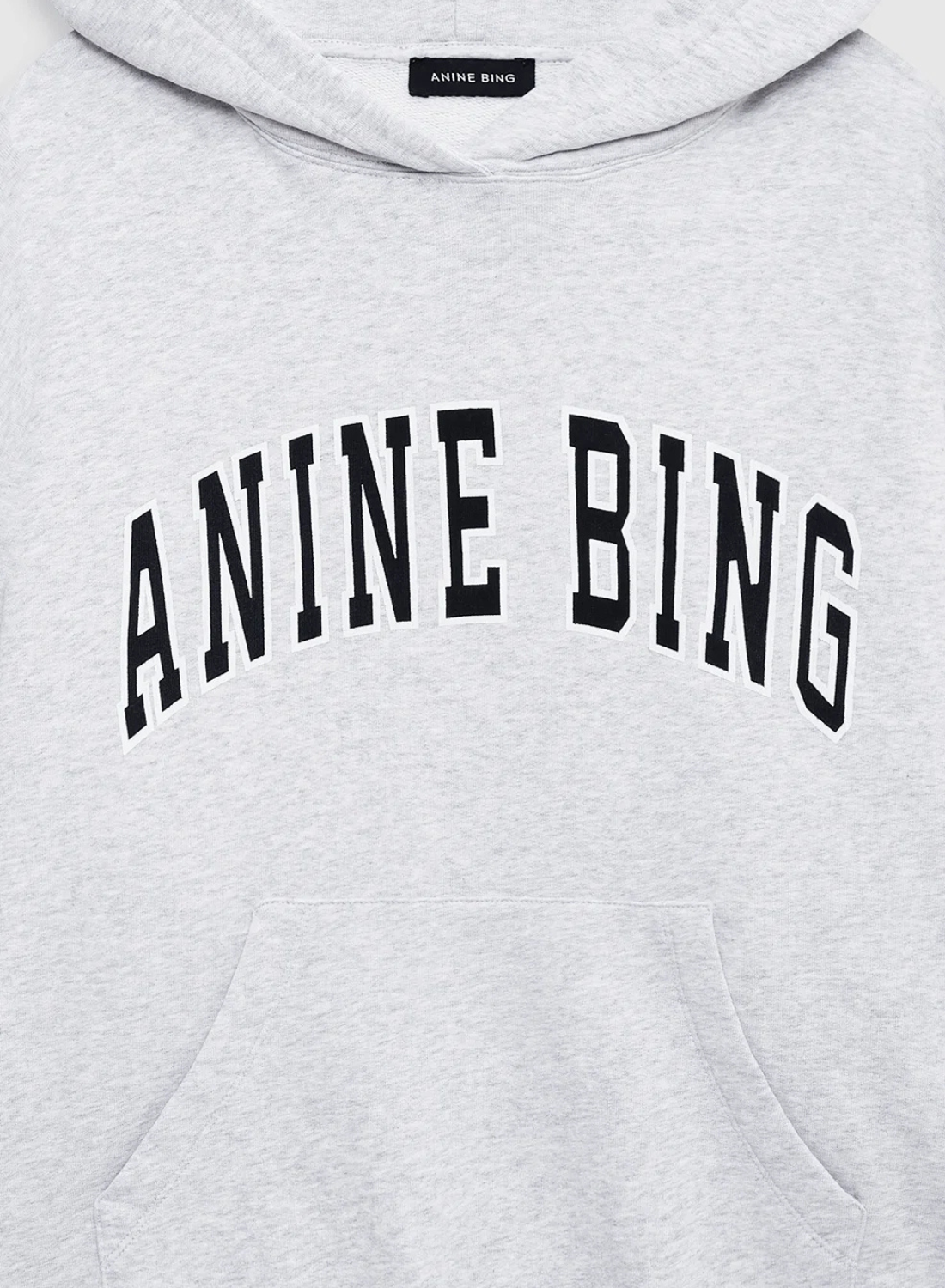 Anine Bing Harvey Sweatshirt in New Classic HEATHER GREY