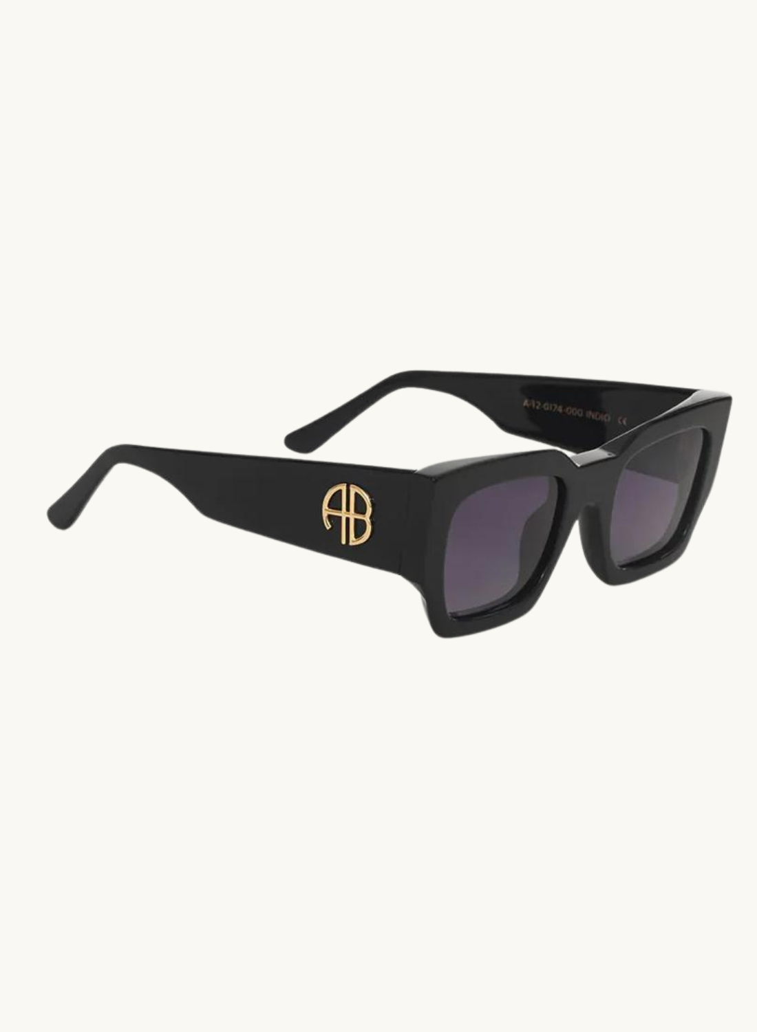 Indio Sunglasses MONOGRAM BLACK Anine Bing-Anine Bing-Frolic Girls