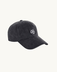 Anine Bing Jeremy Baseball Cap AB in Washed Smoke Grey