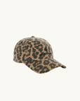 Anine Bing Jeremy Cap in Leopard Black & Brown