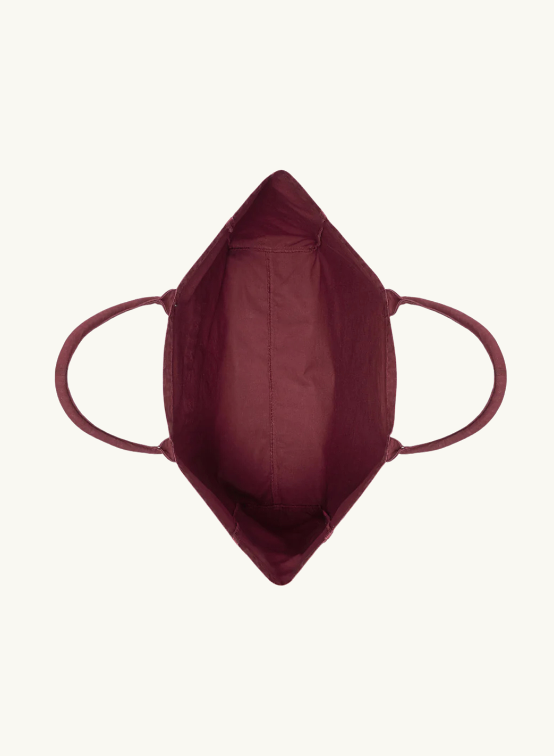 Anine Bing Leo Canvas Tote Collegiate in FIG