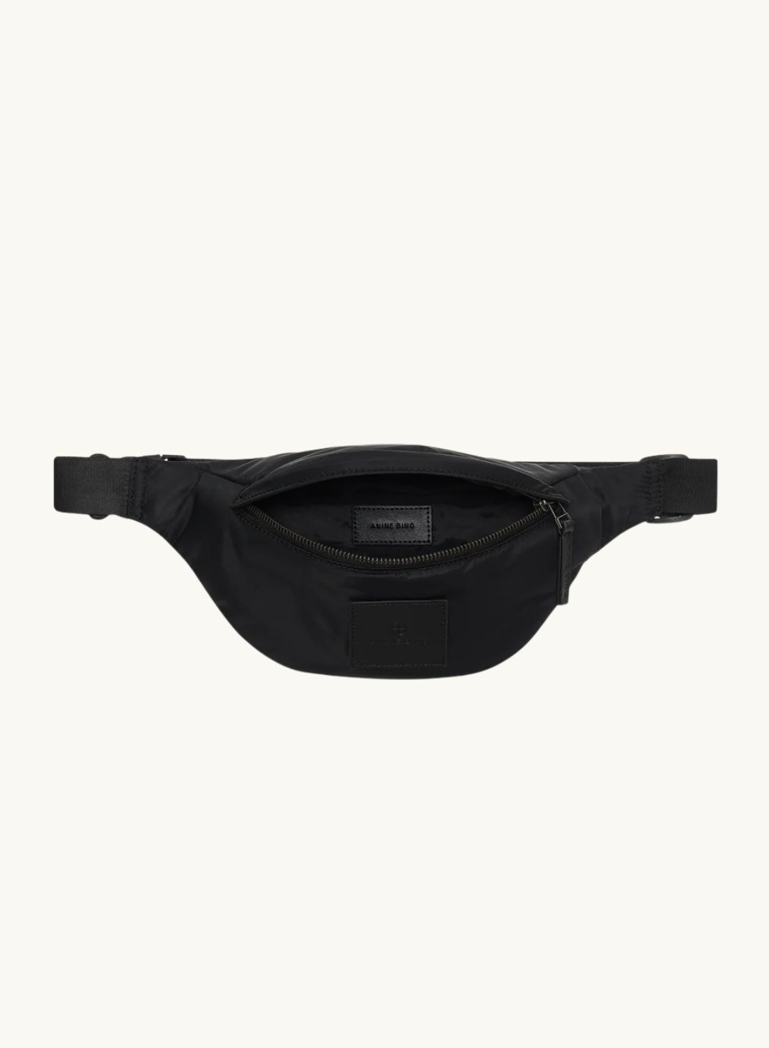 Anine Bing Leon Small Waist Bag in BLACK
