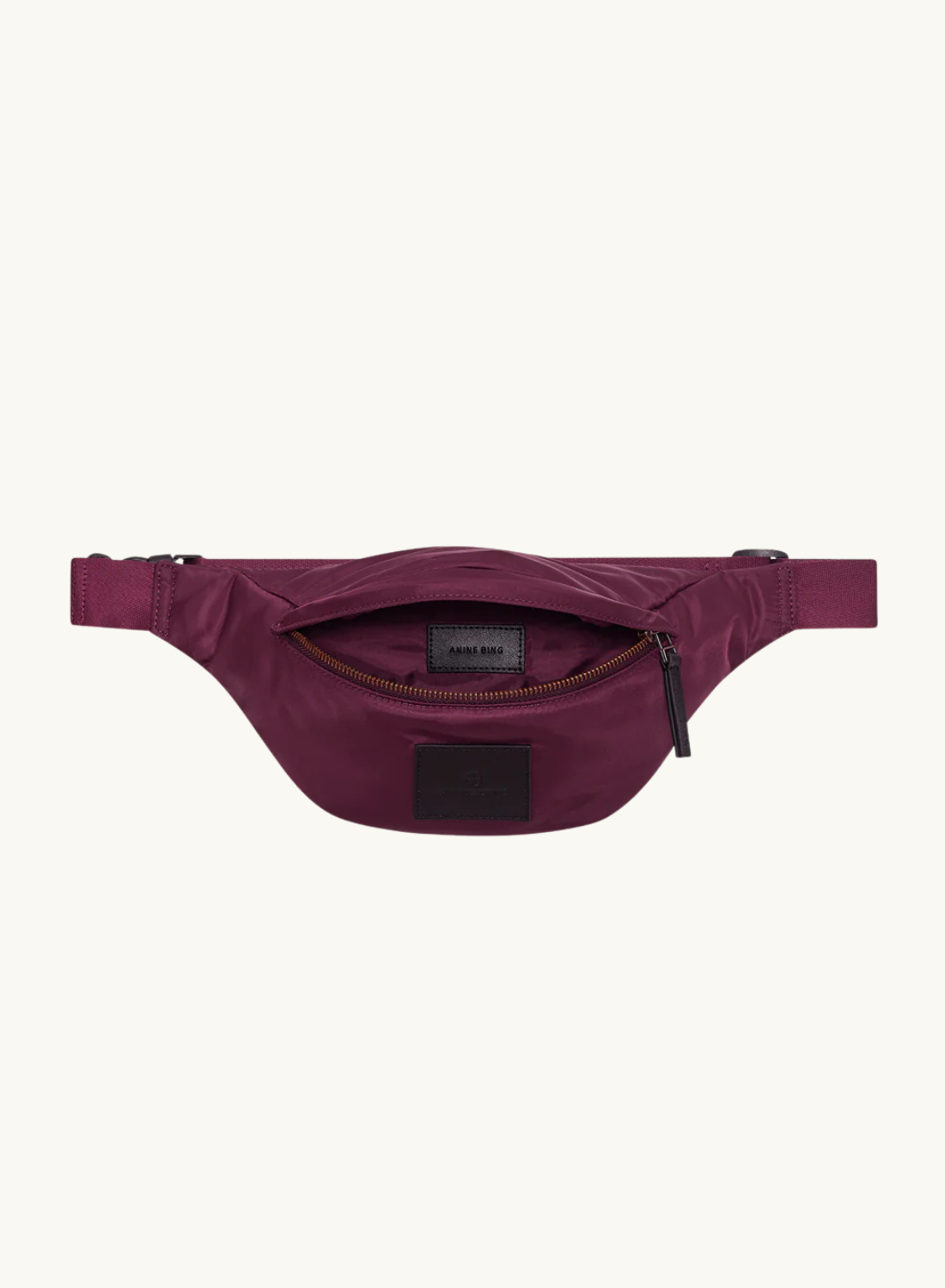 Anine Bing Leon Small Waist Bag in FIG