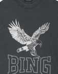 Lili Tee Retro Eagle WASHED BLACK Anine Bing-Anine Bing-Frolic Girls