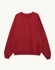 Anine Bing Miles Sweatshirt in WASHED RED