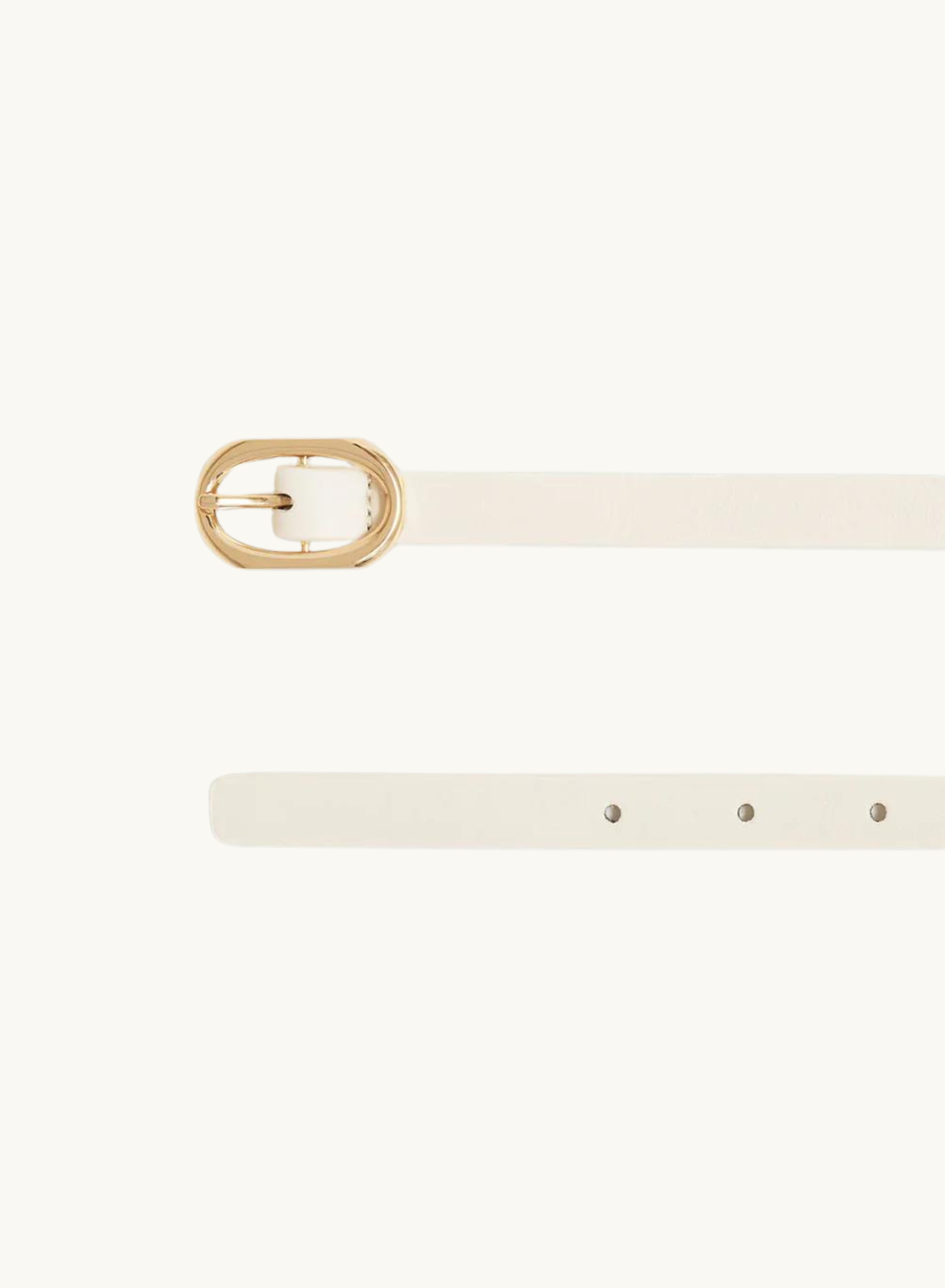 Mini Signature Link Belt IVORY Anine Bing-Anine Bing-Frolic Girls