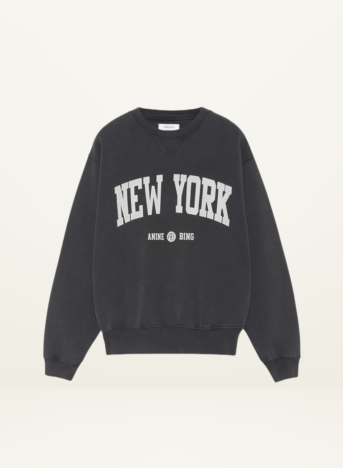 New York University Ramona Sweatshirt WASHED BLACK Anine Bing-Anine Bing-Frolic Girls