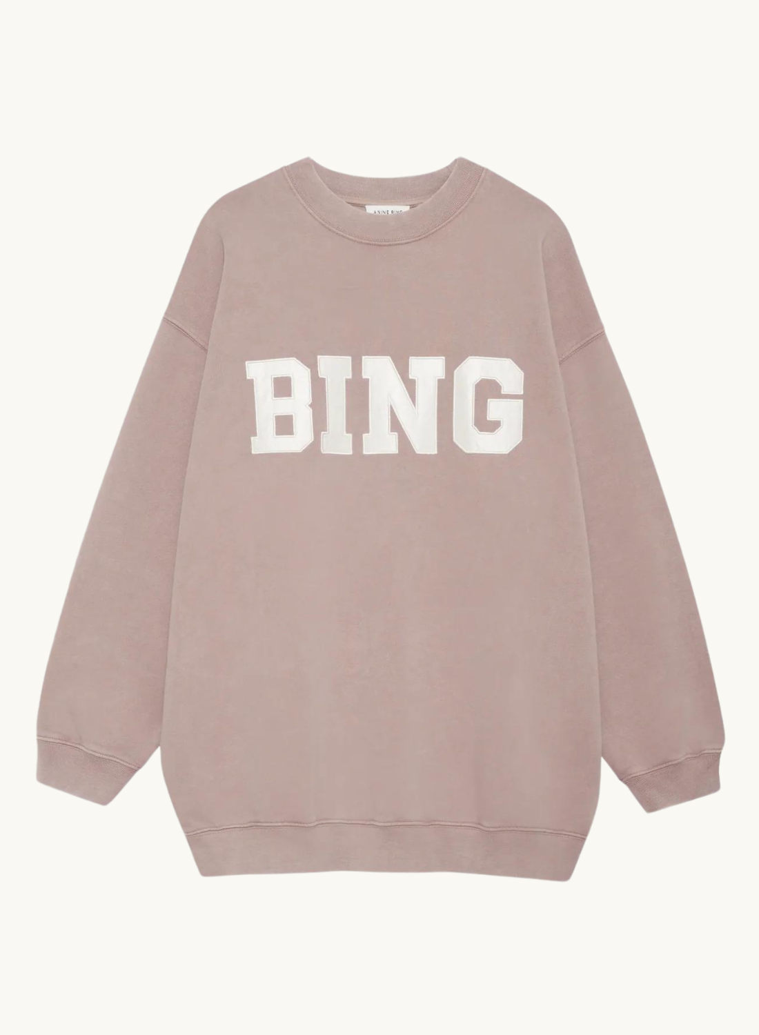 Tyler Sweatshirt Satin Bing WASHED IRON Anine Bing-Anine Bing-Frolic Girls