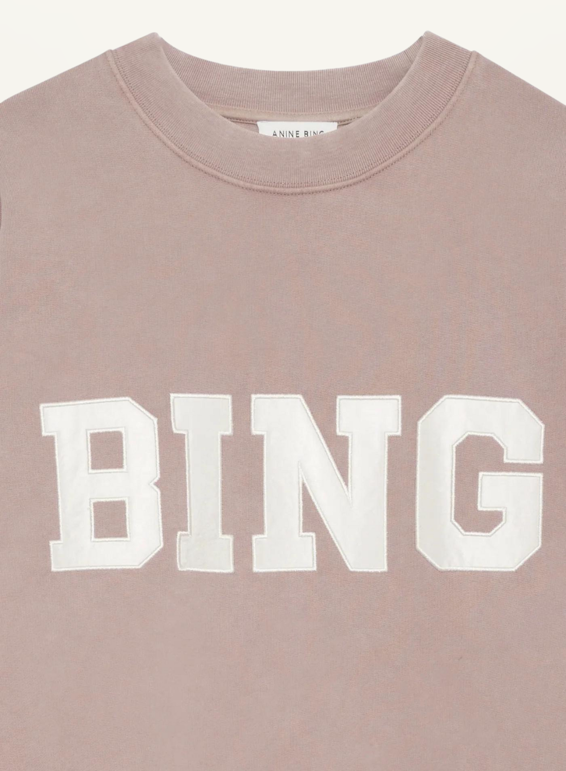 Tyler Sweatshirt Satin Bing WASHED IRON Anine Bing-Anine Bing-Frolic Girls