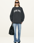 Anine Bing Tyler Sweatshirt WASHED BLACK