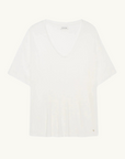 Anine Bing Vale Tee OFF WHITE