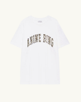 Anine Bing Walker Tee Anine Bing Leopard in Ivory