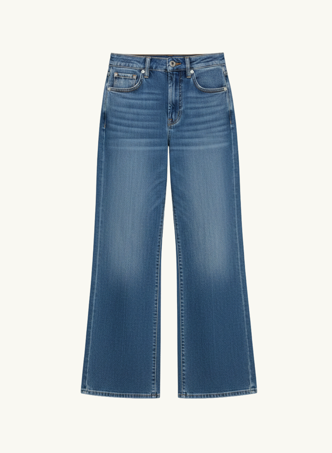 Anine Bing Wyatt Jean in Freshwater Blue Denim // COMING EARLY JUNE