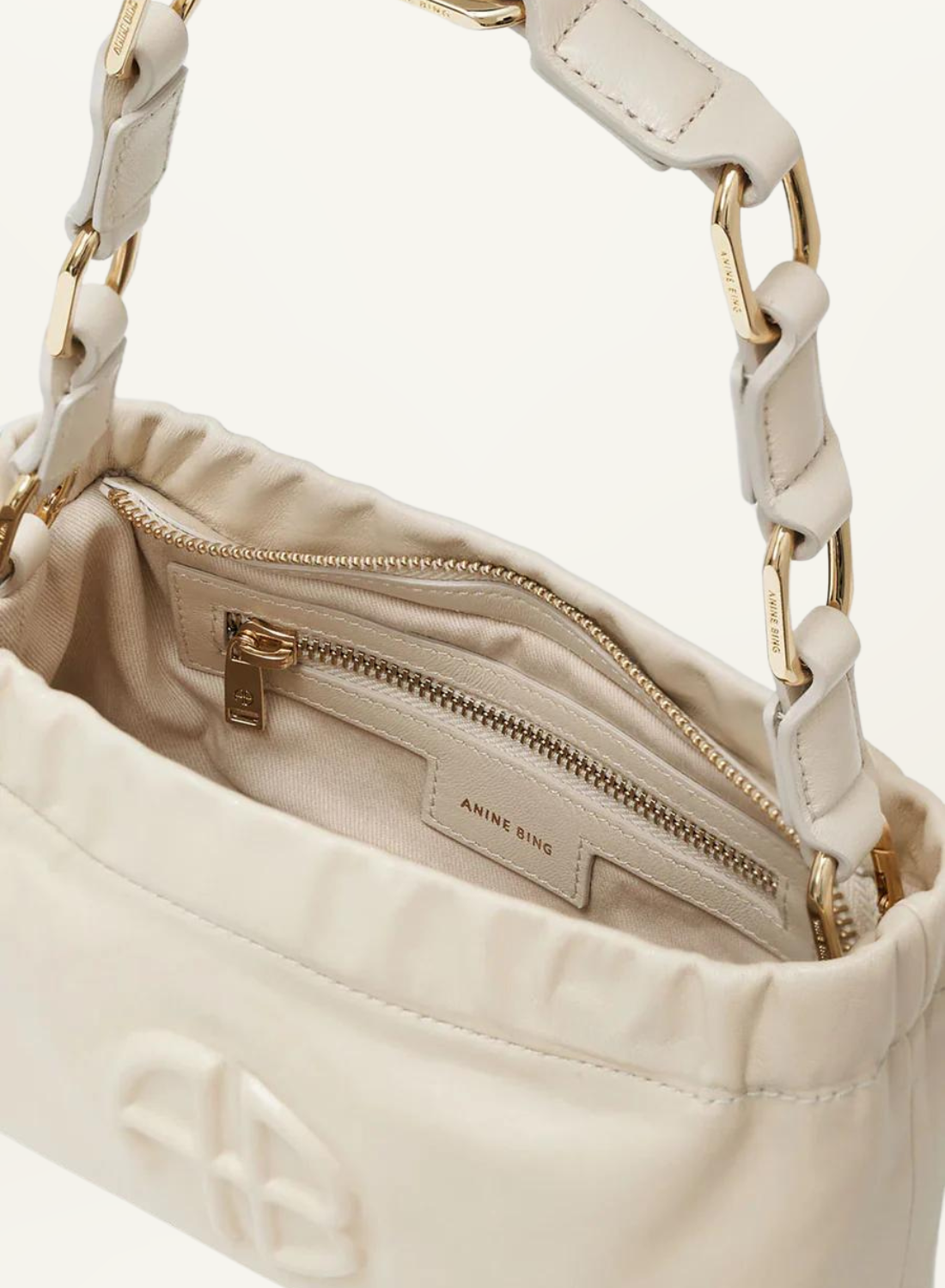 Small Kate Shoulder Bag IVORY Anine Bing-Anine Bing-Frolic Girls