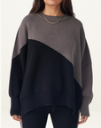 Neo Knit Sweater BLACK & GREY Arcaa-Arcaa-Frolic Girls