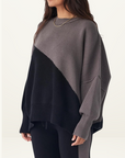 Neo Knit Sweater BLACK & GREY Arcaa-Arcaa-Frolic Girls