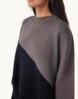 Neo Knit Sweater BLACK & GREY Arcaa-Arcaa-Frolic Girls