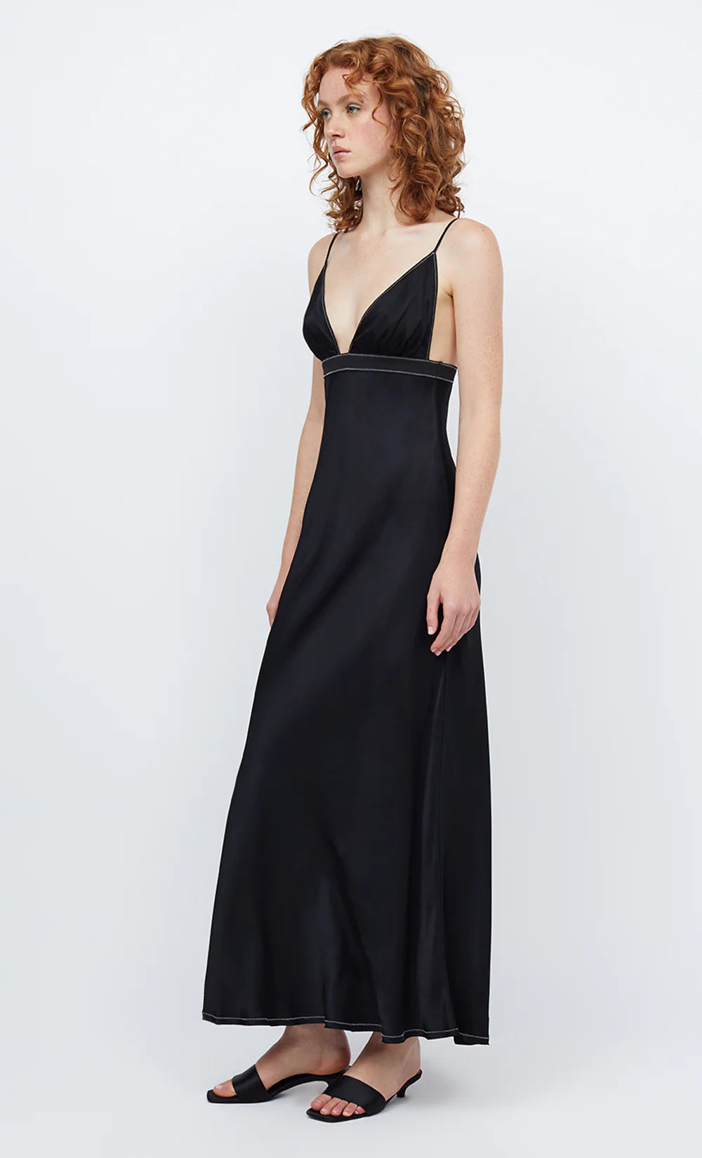 Aspen Midi Dress BLACK Bec &amp; Bridge-Bec &amp; Bridge-Frolic Girls