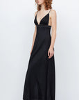 Aspen Midi Dress BLACK Bec & Bridge-Bec & Bridge-Frolic Girls