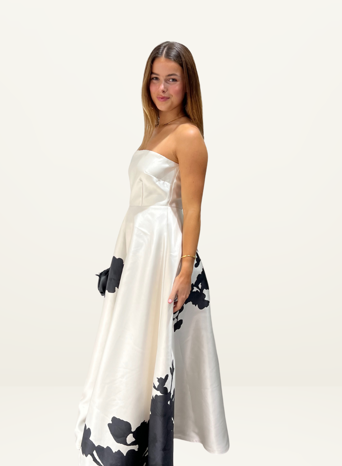 Aston Studios Audrey Dress in CLOUD BLOSSOM