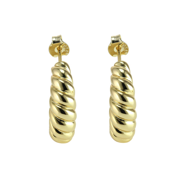Margot Hoop Earrings GOLD Smith-SMITH-Frolic Girls