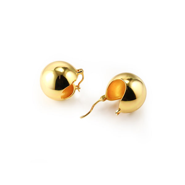 Bonnie Ball Earrings GOLD Smith-SMITH-Frolic Girls