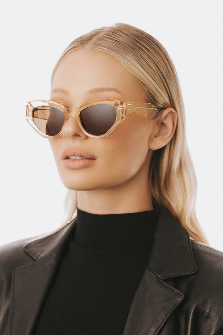 Bayonne Sunglasses CHAMPAGNE Vieux-Vieux Eyewear-Frolic Girls