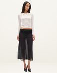 Bayse Shea Knit Top in Ivory