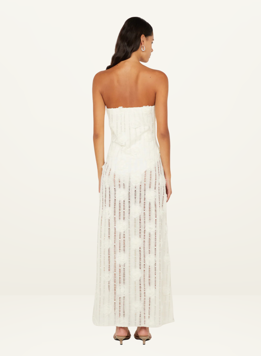 Bec + Bridge Amelie Strapless Dress in Ivory