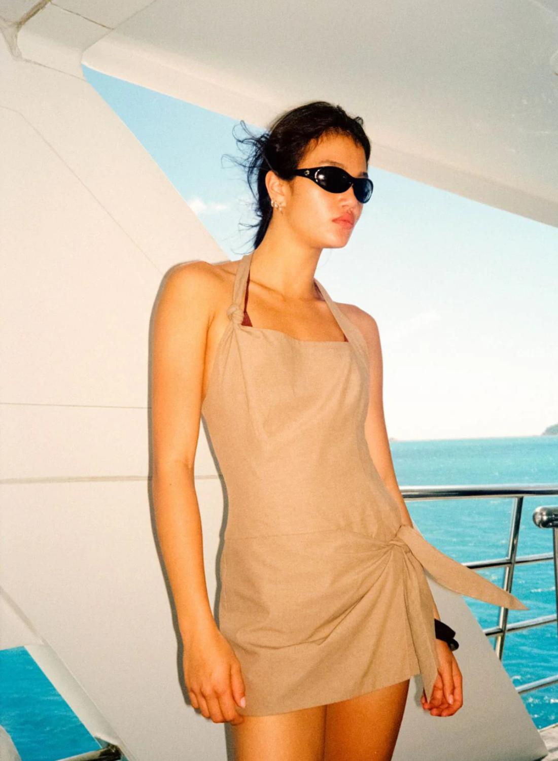 Bec + Bridge Bowen Playsuit in OLIVE