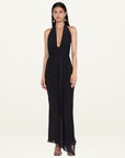 Bec + Bridge Cassis Drape Maxi Dress in Black