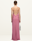 Bec + Bridge Celia Keyhole Maxi Dress in Orchid Pink
