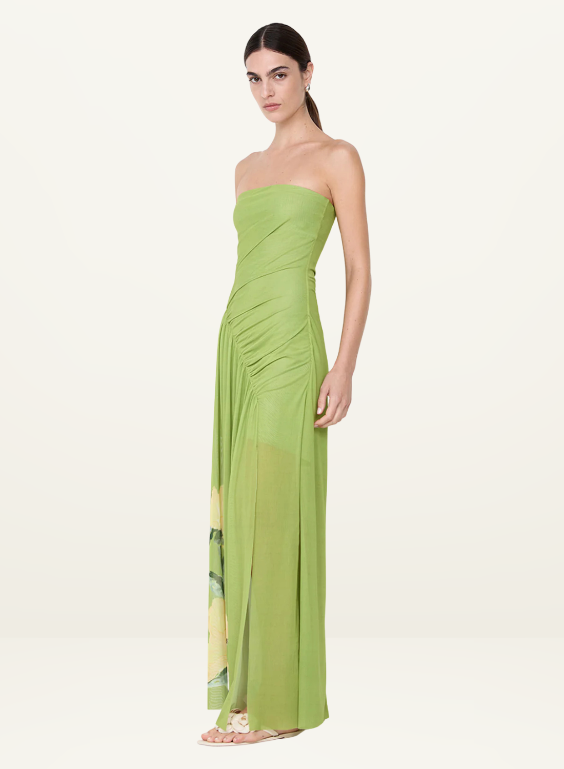 Bec + Bridge Citrina Strapless Dress in Aniya