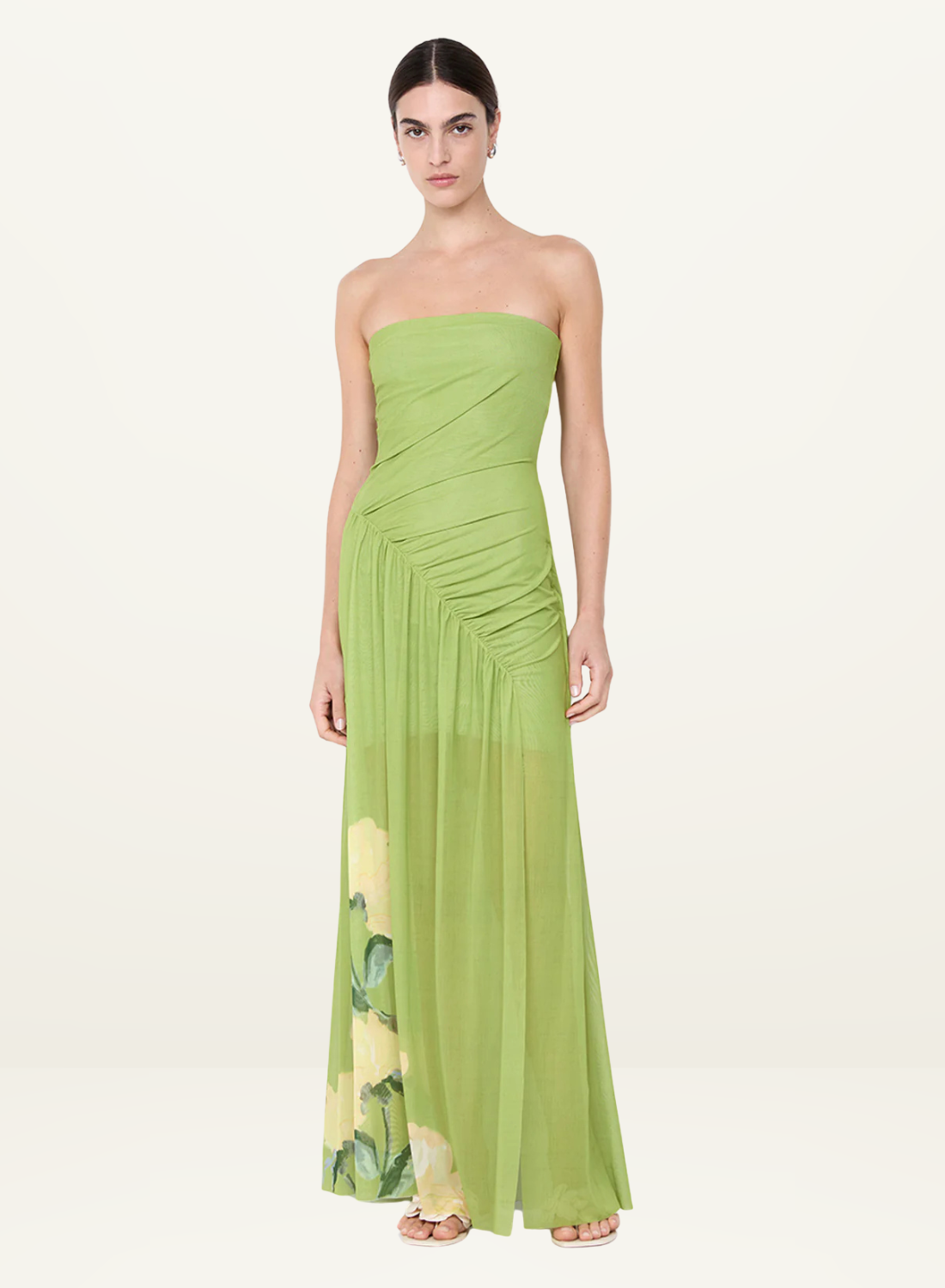 Bec + Bridge Citrina Strapless Dress in Aniya