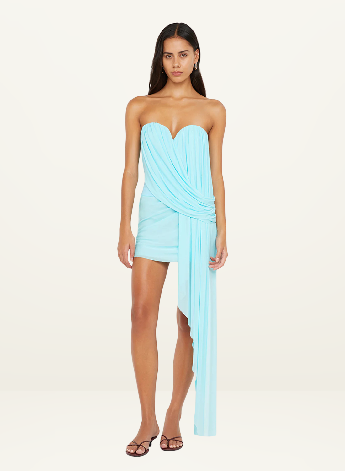 Bec + Bridge Danka Strapless Mini Dress in Turquoise