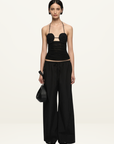 Bec + Bridge Delila Spiral Top in Black