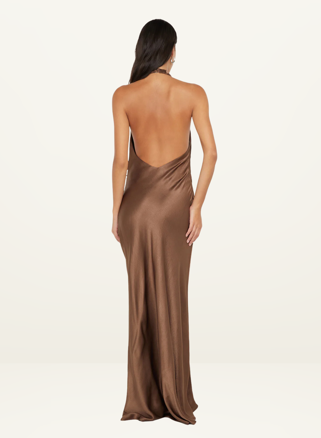 Bec + Bridge Elisia Maxi Dress in Milk Chocolate